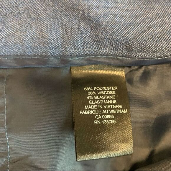 Rw and Co. blue suiting ankle slim pants Sz 6 - Picture 5 of 10